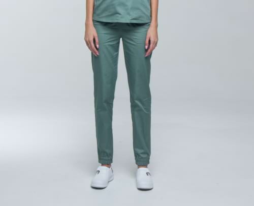 Zdravotnické kalhoty 89 Olivková - fotka