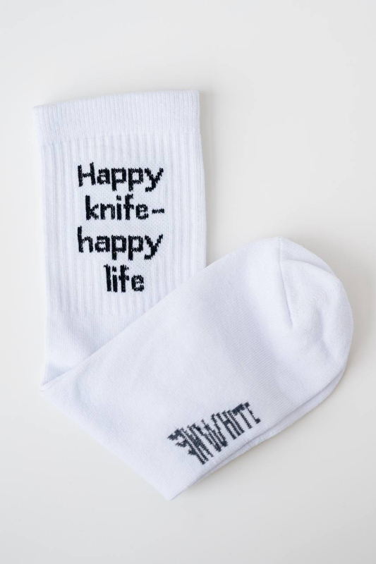 Ponožky "Happy knife-happy life" - fotka